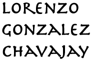 Lorenzo Gonzalez Chavajay
